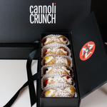 <p data-mce-fragment="1">Cannoli Crunch is bringing back your favourite jellies!&nbsp; Our crispy, crunchy pastry shell encases creamy, smooth ricotta with special, house-made jellies piped into the centre with a&nbsp;dusting of icing sugar.</p> <p data-mce-fragment="1">From top to bottom:&nbsp; &nbsp;Blackberry, Rosehipm Pineapple, Blueberry, Fieldberry, and Marmalade.</p> <p data-mce-fragment="1">ALSO AVAILABLE WITH A DAIRY-FREE, CREAMY SMOOTH FILLING.</p>