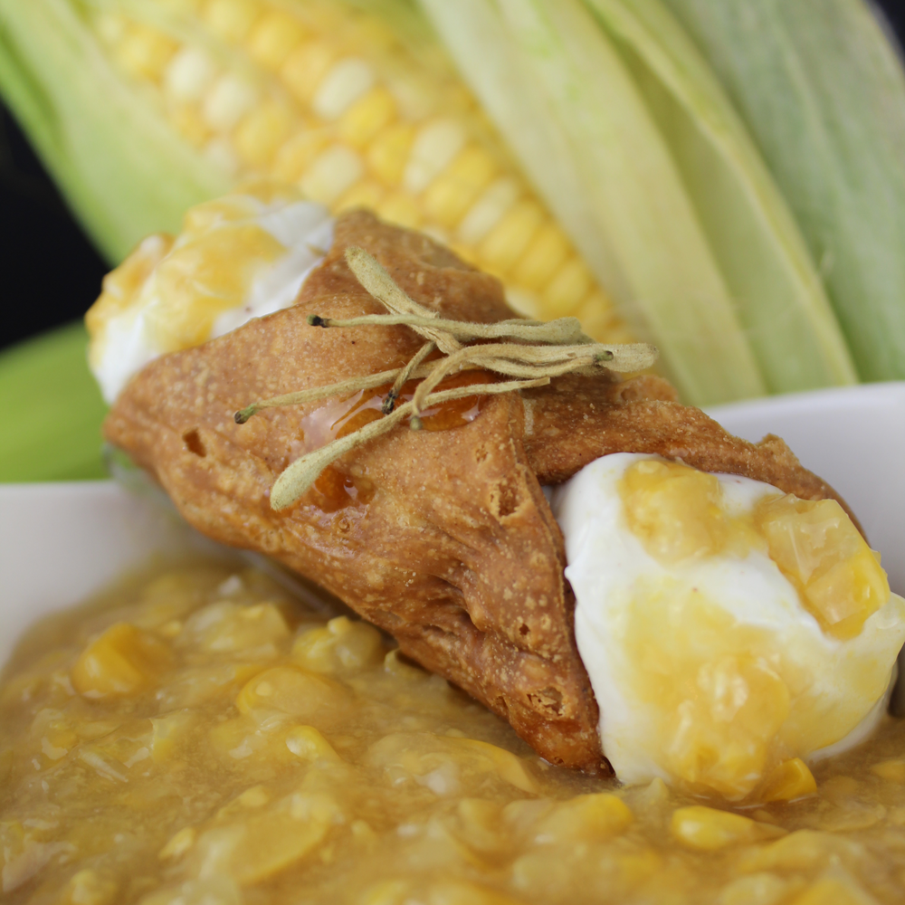 The Creamy Corn Cannoli