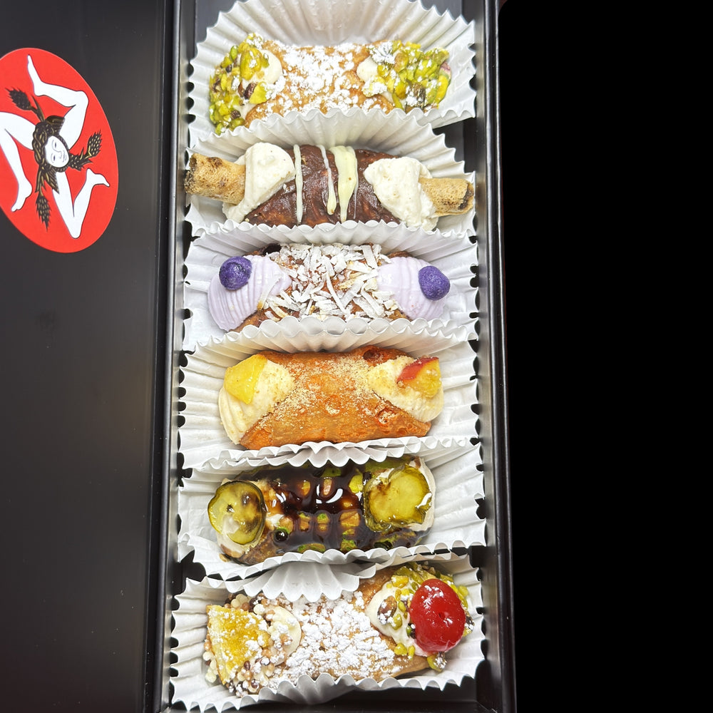 Included in the SetBox are:

Top to bottom:&nbsp; Traditional Pistachio, The Wafer, Coconut Ube, Peach Cobbler, Sugar'd Pickle, and The Everything.

Closing out the dog days of summer with a lick of your lips!